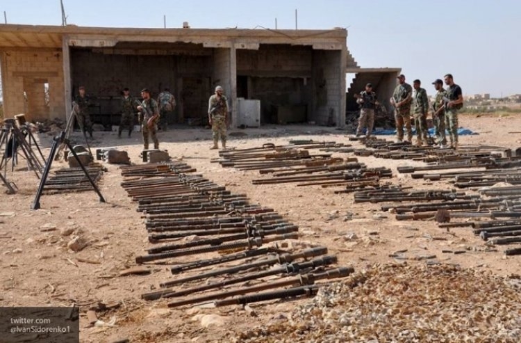 Сирийската армия се натъкнала в превзетия Меядин на голям израелски и американски арсенал