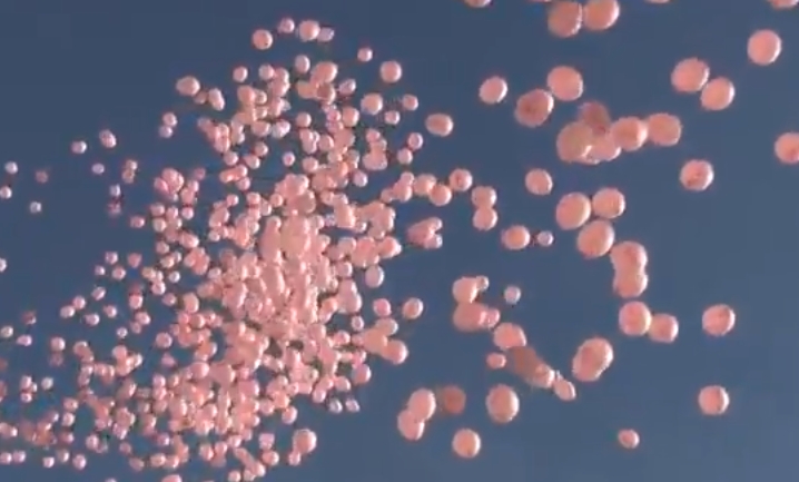 Само в БЛИЦ TV: Над София излетяха 1200 розови балона в знак на...