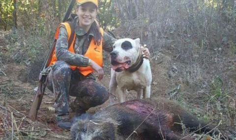 Неравна схватка: 22-годишна монтанчанка повали звяр, двойно по-тежък от нея (СНИМКА)