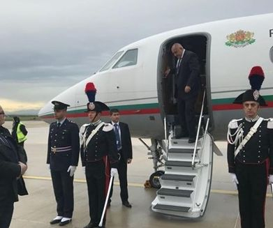 Извънредно и първо в БЛИЦ! Официално: Ето истината за отпътуването на Борисов от Рим с правителствения самолет
