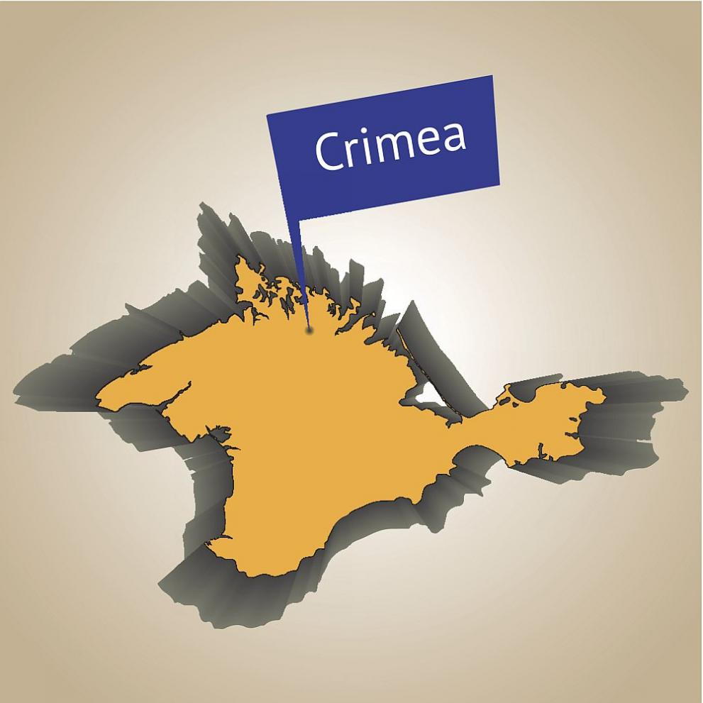 Руските власти започнаха да строят ограда между Крим и Украйна