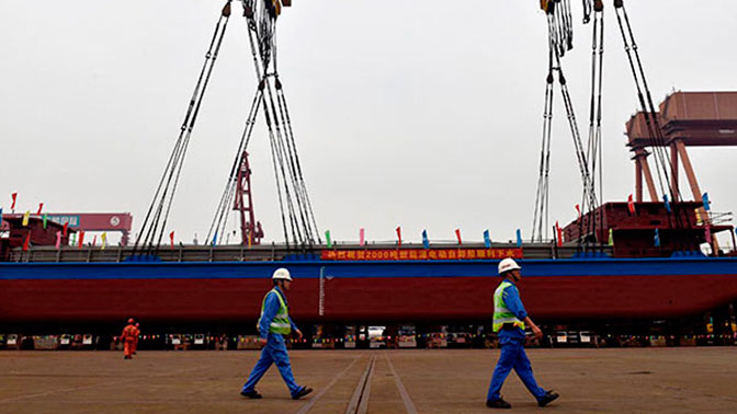 Китай отново смая света, пусна на вода първия кораб с електрически двигател в човешката история 