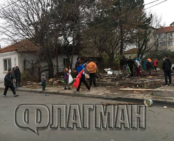 Тумба роми извършиха нещо нечувано в бургаския квартал "Кумлука" (СНИМКИ/ВИДЕО)
