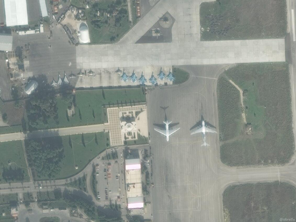 Какъв е сега съставът на руската авиационна групировка в авиобазата Латакия