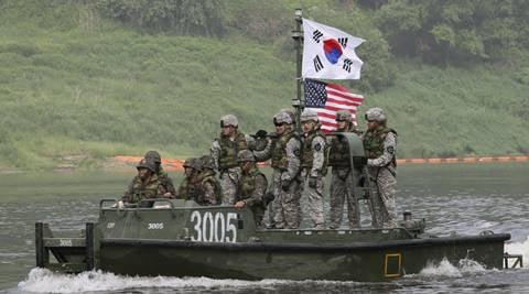 САЩ и Южна Корея провеждат мащабни военни учения 