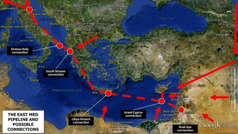 Гърция, Кипър, Израел и Италия изграждат най-дългия подводен газопровод в света  