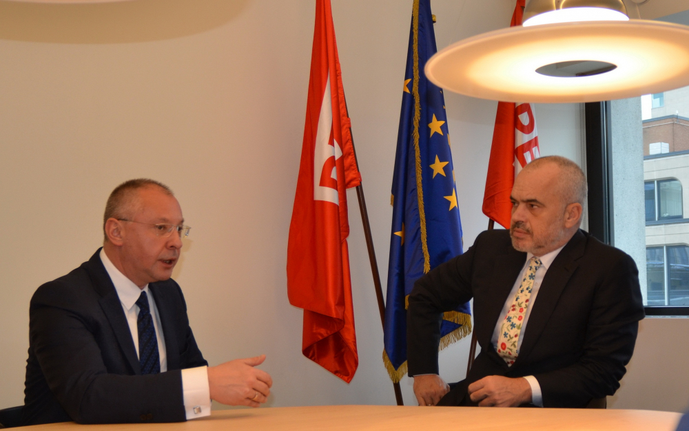 Станишев към Еди Рама: постигнахте сериозен напредък за присъединяването на Албания към ЕС (СНИМКИ)