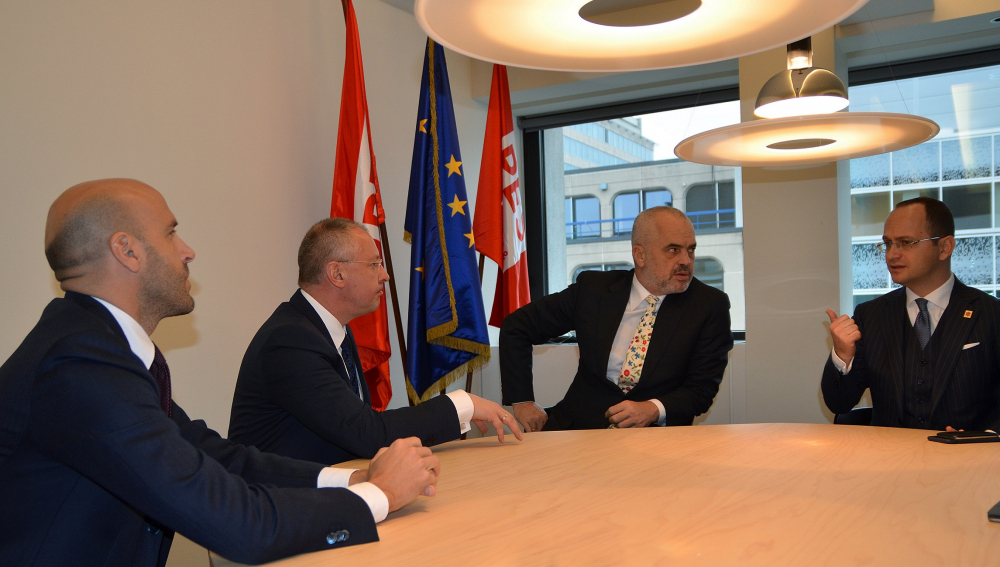 Станишев към Еди Рама: постигнахте сериозен напредък за присъединяването на Албания към ЕС (СНИМКИ)