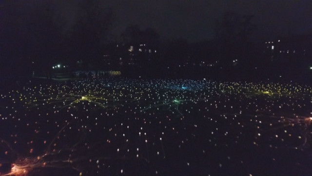 9000 лампички в чест на Ханс-Кристиян Андерсен