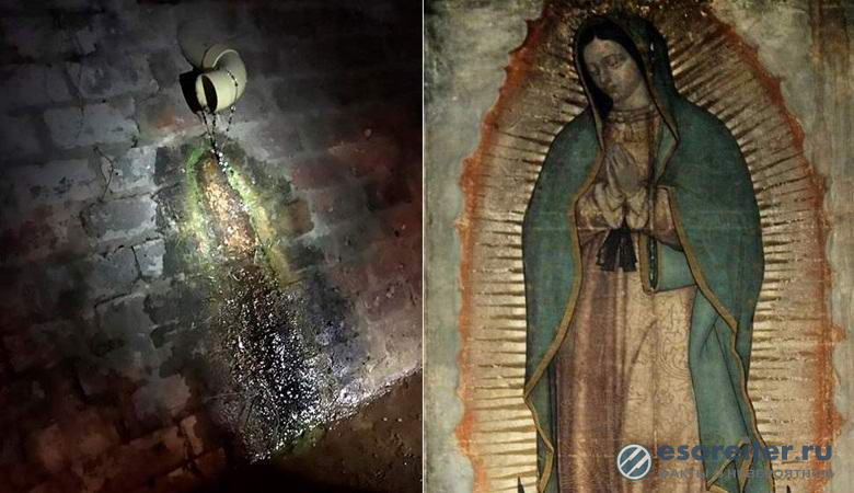 Рождественско чудо! Образът на Дева Мария се появи на стена в Колумбия (СНИМКИ)
