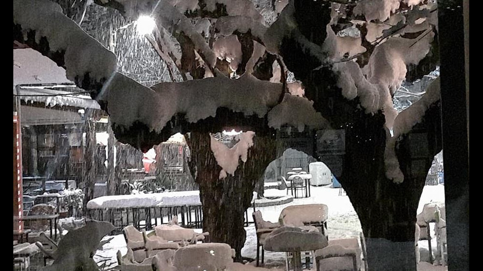 Вижте снегокалипсиса в Гърция с очите на очевидец (СНИМКИ/ВИДЕО)