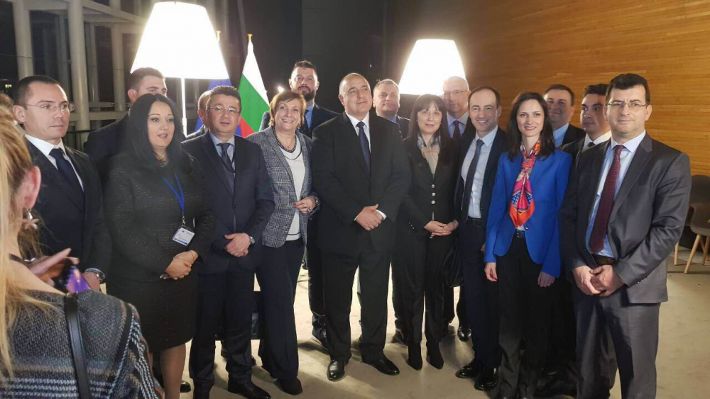 Ексклузивни СНИМКИ в БЛИЦ! Борисов се срещна с евродепутатите в Страсбург