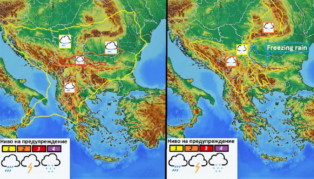 Синоптици: Рядък феномен ще вледени Дунавската равнина в следващите часове! (КАРТА)