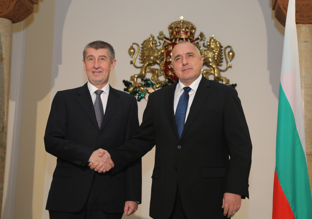 Борисов се видя с чешкия си колега милиардер и призна: Между двете страни няма нерешени въпроси