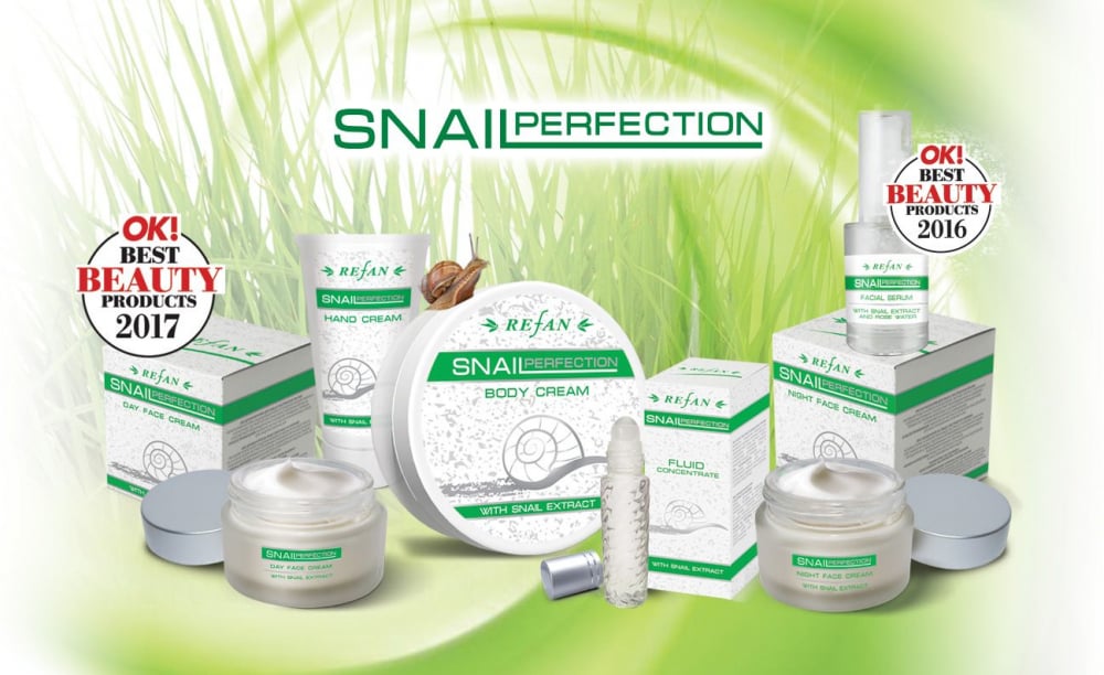 Дневен крем за лице Snail Perfection на REFAN – отличник по красота в класацията Best Beauty Products 2017 на списание ОК!