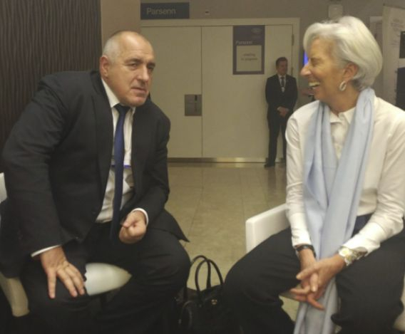 Борисов и Лагард обсъдиха отличните макроикономически показатели на България