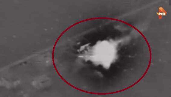 Първо ВИДЕО от мощния удар на Русия по терористите, които свалиха Су-25, в Сирия: Всичко става на пух и прах!