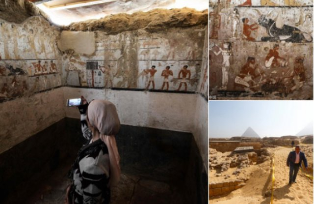 Откриха гробница на 4400 години край Кайро
