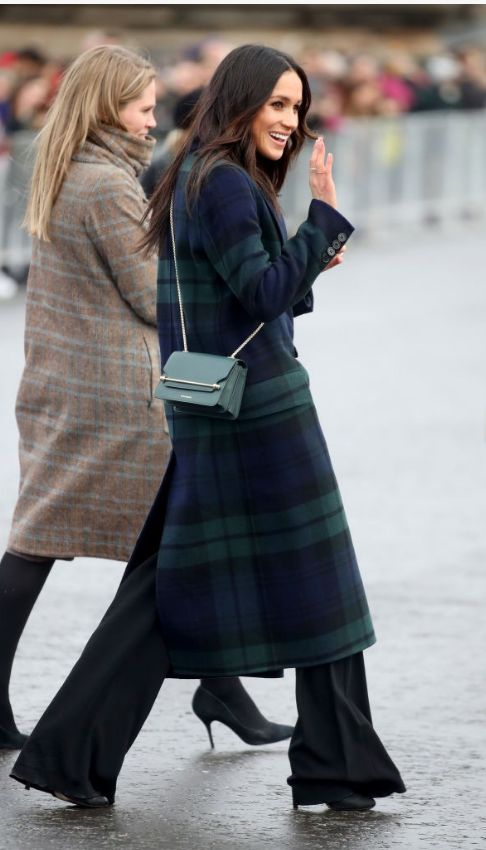 Меган Маркъл блесна с шотландско каре в Единбург (СНИМКИ)