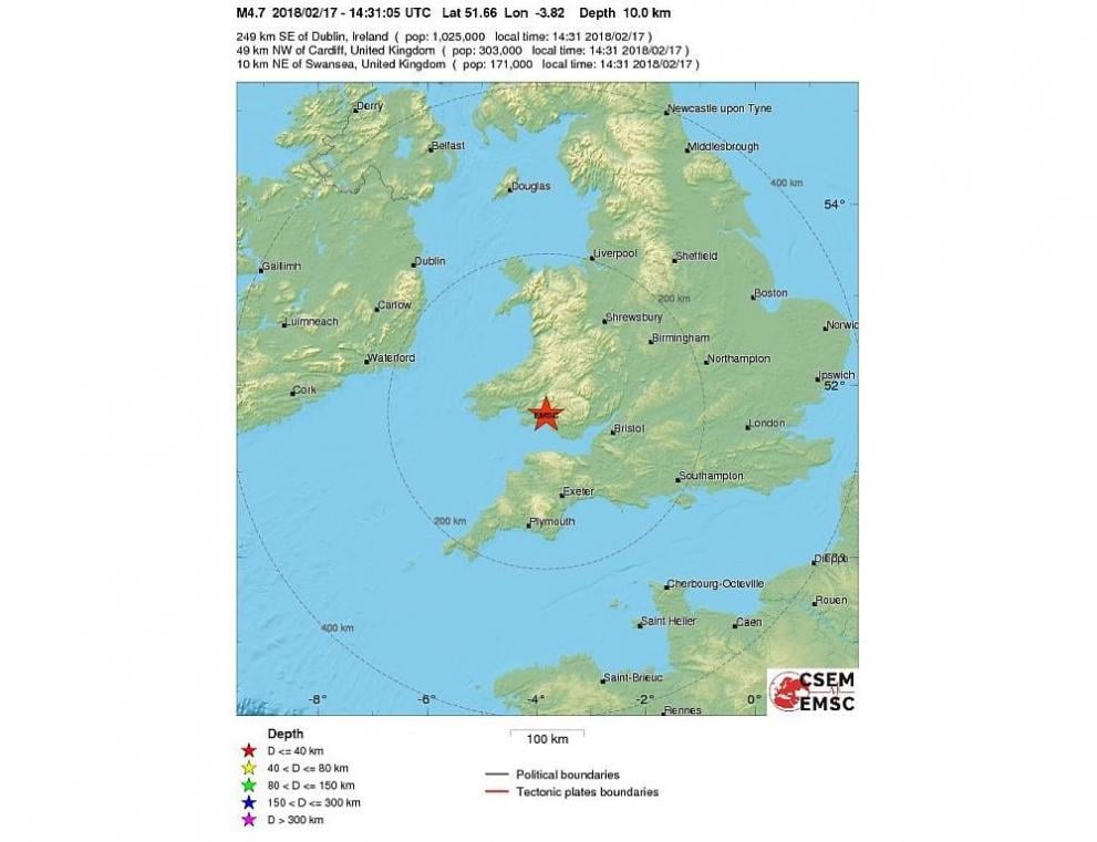 Земетресение удари Великобритания със сила, невиждана от десет години! 