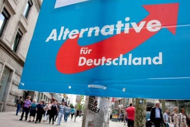 Крайнодясната "Алтернатива за Германия" стана втора политическа сила във ФРГ
