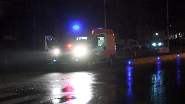 Катастрофа във Варна прати жена в болница