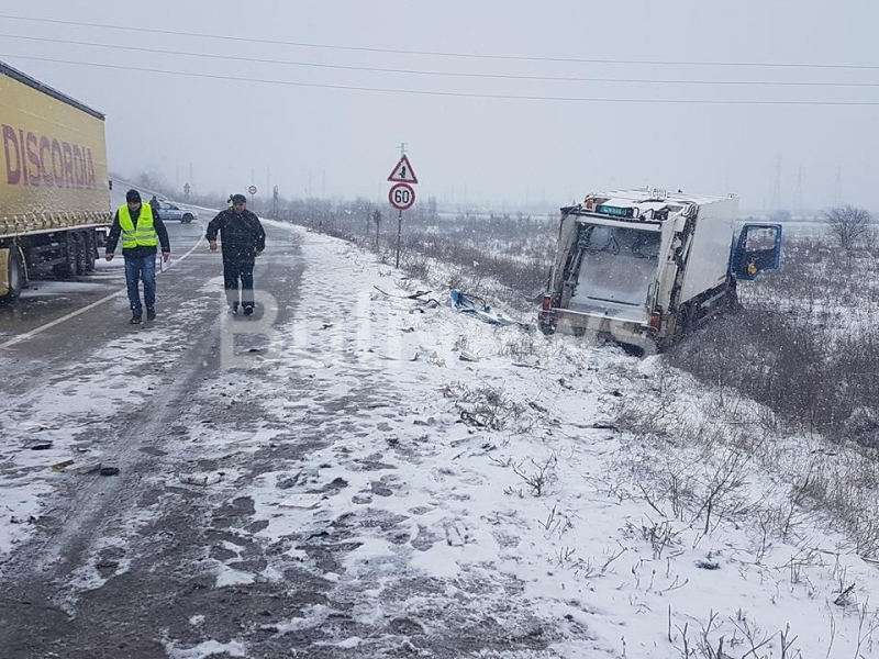 Първи снимки от жестоката катастрофа край Видин