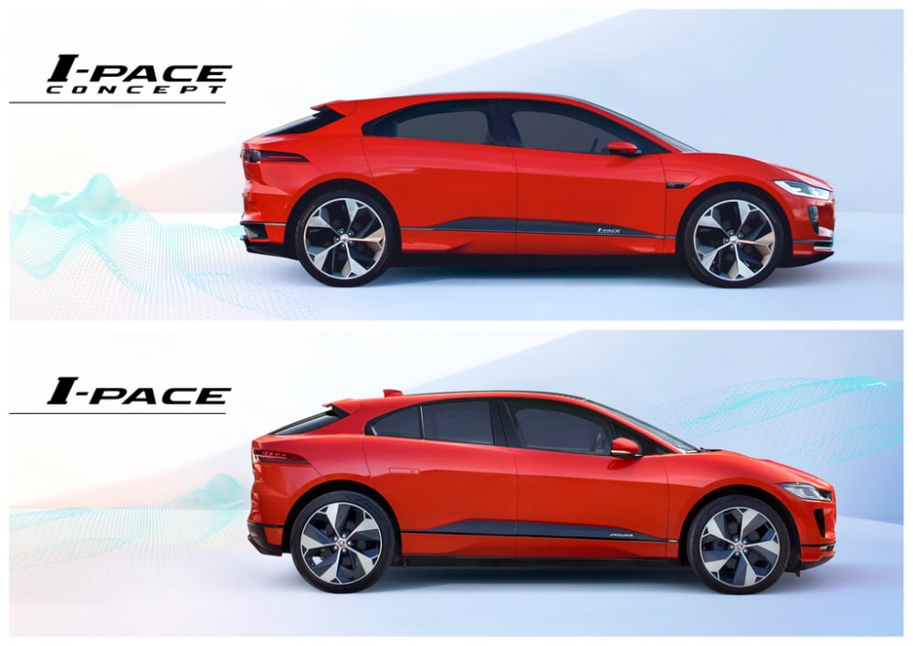 Jaguar I-PACE атакува преди състезанието на електрическите автомобили