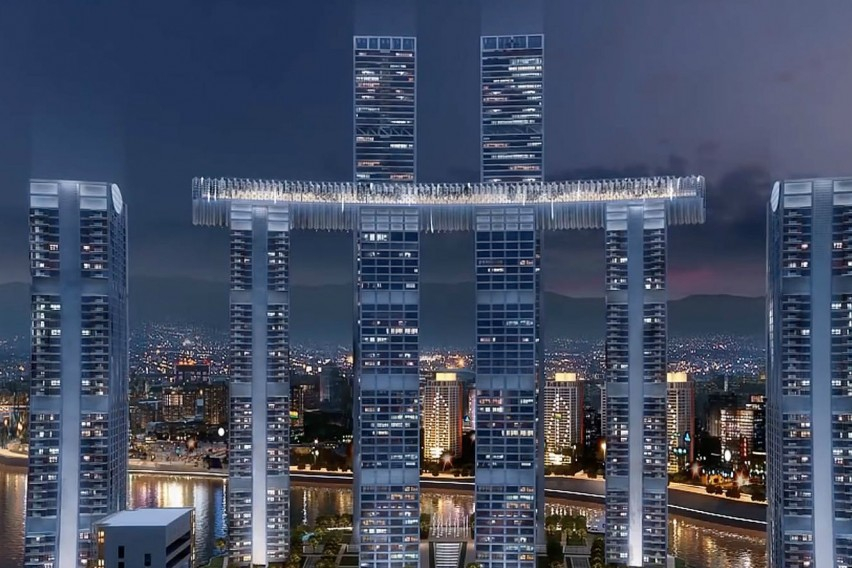 Невиждано чудо! В Китай строят най-големия хоризонтален небостъргач в света (СНИМКИ)
