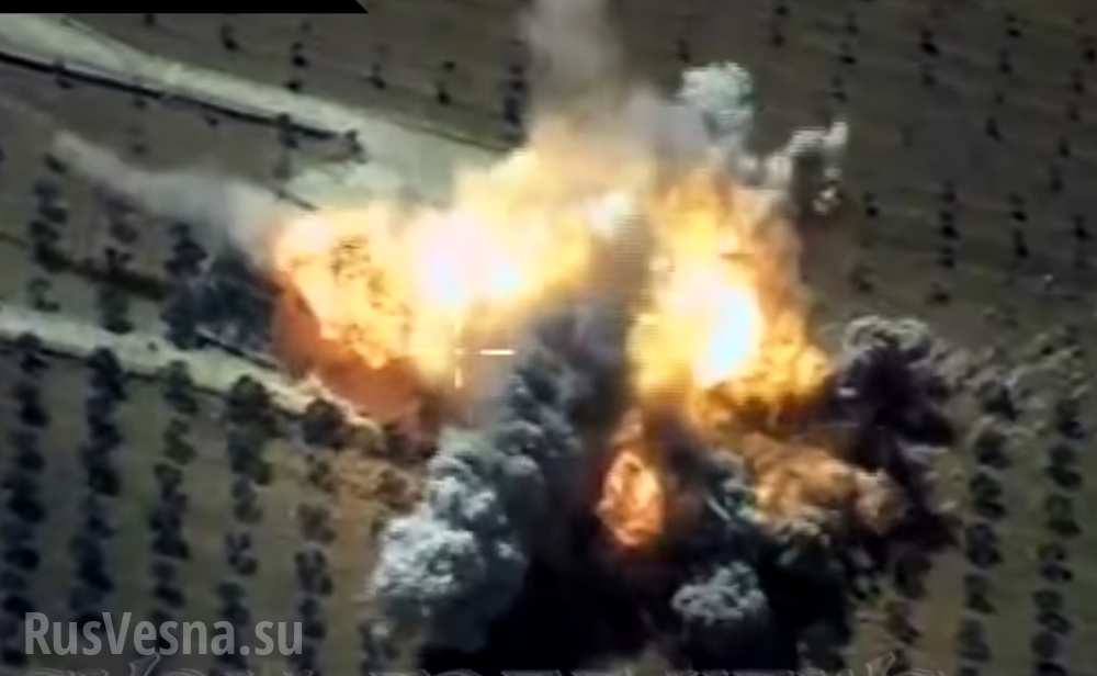 Руската авиация взривила на парчета щаб на „Ал Кайда” в град Идлиб (ВИДЕО)