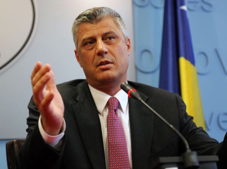 Хашим Тачи вещае историческо споразумение между Сърбия и Косово