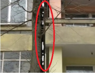 Страхотия: 7-етажен блок в Русе се разцепи