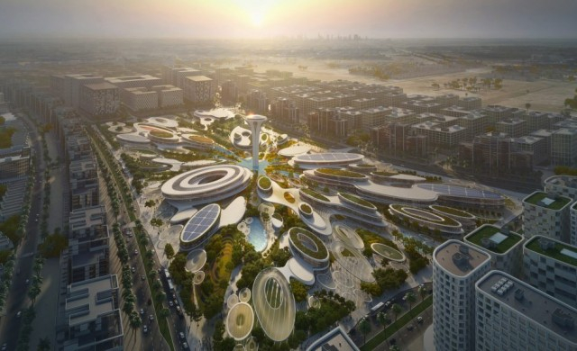 Строят град на бъдещето в ОАЕ, където ветровете ще са гигантски климатик