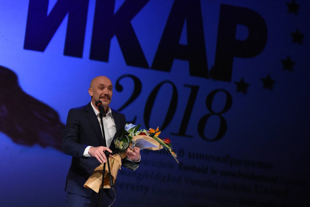 ИКАР 2018 за водеща мъжка роля за Захари Бахаров с подкрепата на МОТО-ПФОЕ (СНИМКИ)