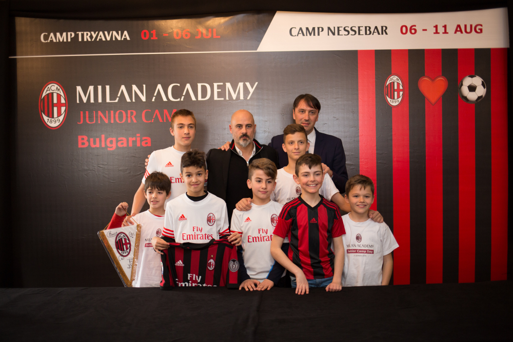 Milan Academy Junior Camp - Bulgaria обяви старта на кампанията за 2018 година с пресконференция в хотел "Маринела" (СНИМКИ/ВИДЕО)