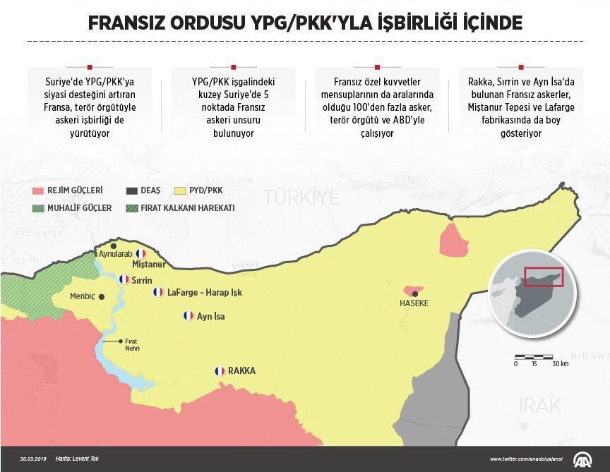 Турските ВВС са готови да ударят по французите в Сирия