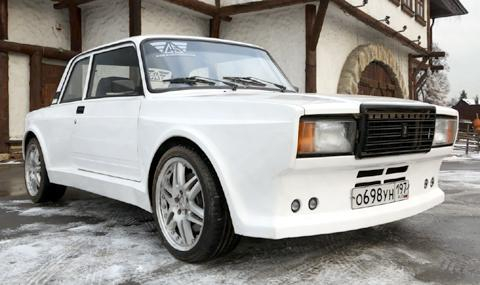 Руско чудовище! "Седмѝца" купе с 4.3-литров V8 (СНИМКИ)