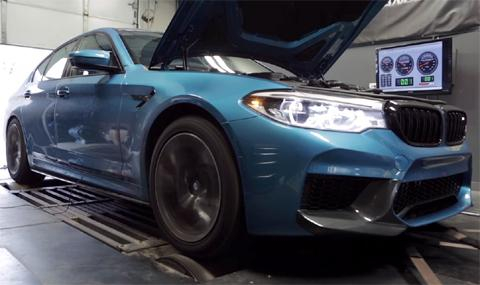 Измериха истинската мощност на BMW M5 (ВИДЕО)