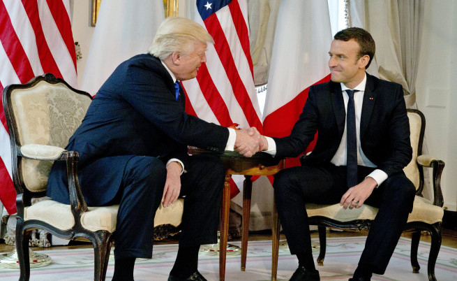 Тръмп и Макрон със спешен разговор заради ситуацията в Сирия 