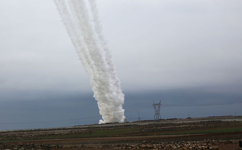 Пореден удар! Сирийската ПВО отблъсна нова ракетна атака