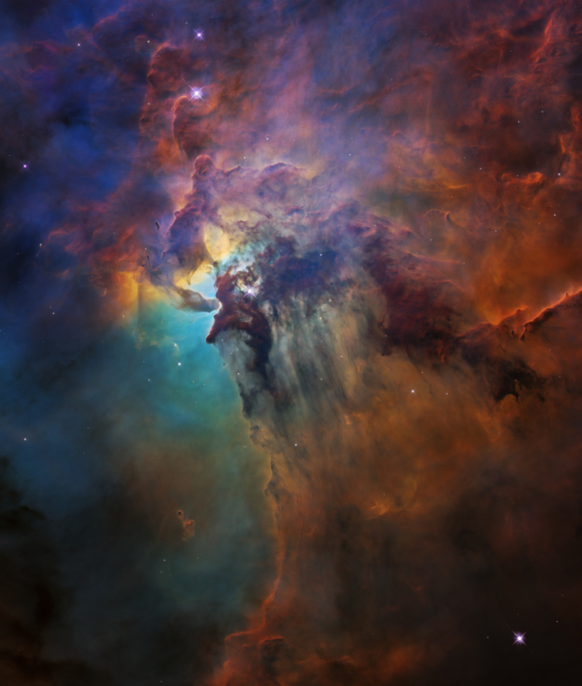 Космическа красота! НАСА показа отвътре мъглявината Лагуна и чудовищна млада звезда (СНИМКИ/ВИДЕО)