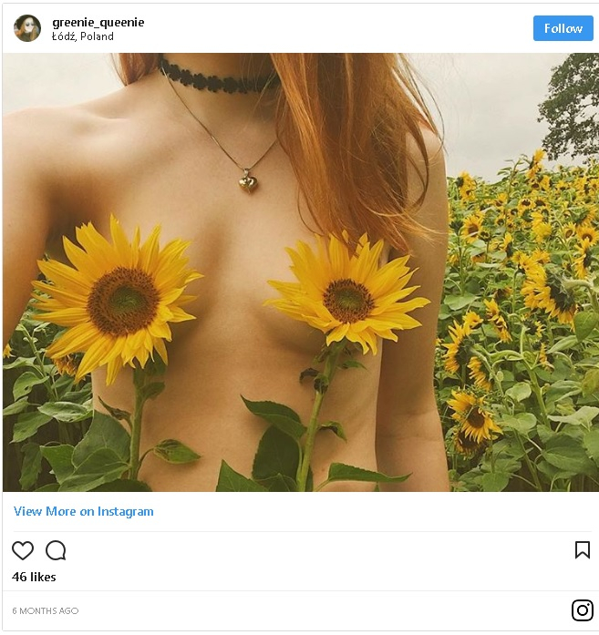 Нова гола мода "Цветя върху гърдите" трупа популярност в мрежата (СНИМКИ 18+)