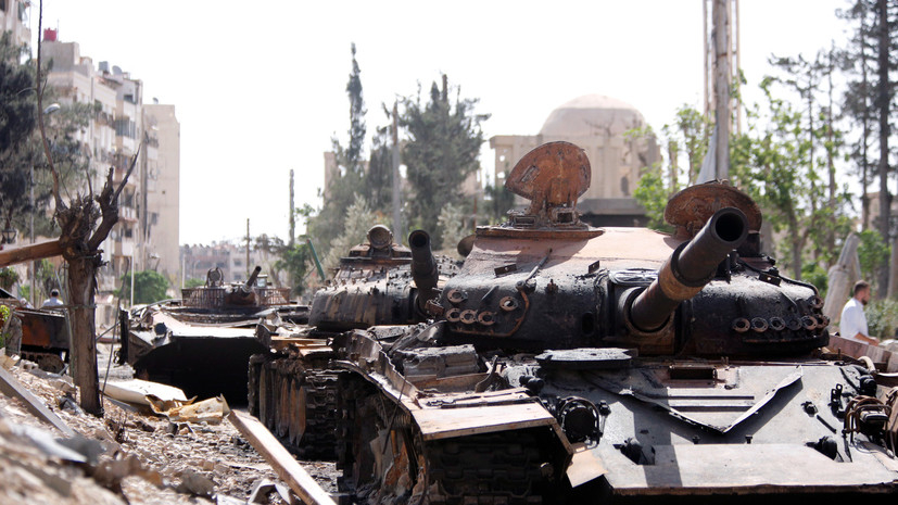Сирийски бунтовници предадоха тежките си оръжия и вече се изтеглят от Източен Каламун край Дамаск