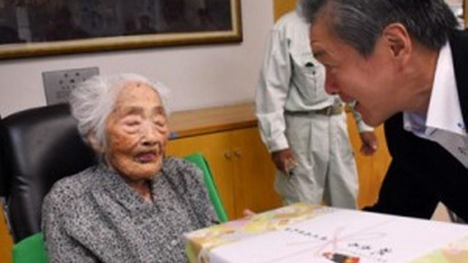 В Япония  е починала е най-възрастната жителка на планетата