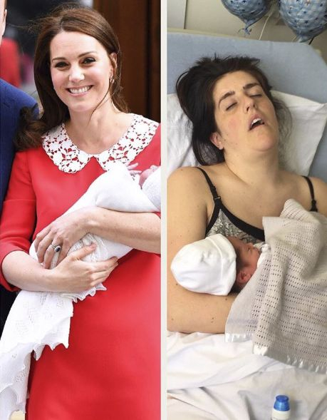 Майки от цял свят не спират да се питат: Как е възможно Кейт Мидълтън да изглежда така след раждането? Истината е... (СНИМКИ)