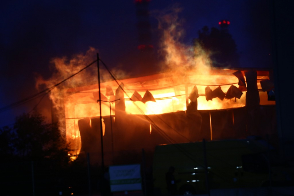 Огнен ужас във фабрика в Старозагорско