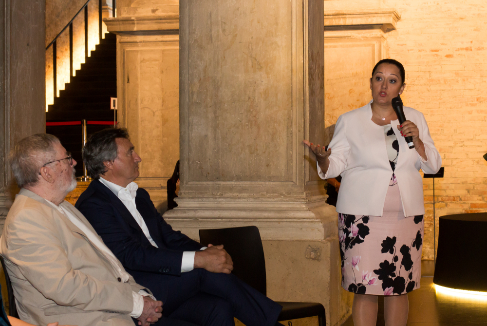 Министър Лиляна Павлова откри изложбата “Пазители”, посветена на българското председателство на Съвета на ЕС във Венеция