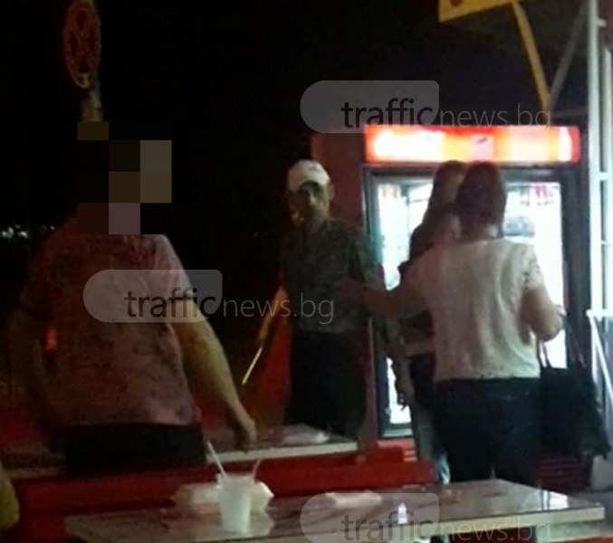 Екшън в Пловдив! Пиян мъж с нож нападна персонал на дюнерджийница (СНИМКИ)