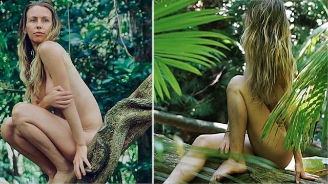 "Бананова" еко блогърка се засели в джунглата, за да ходи гола и да не замърсява природата (СНИМКИ/ВИДЕО 18+)