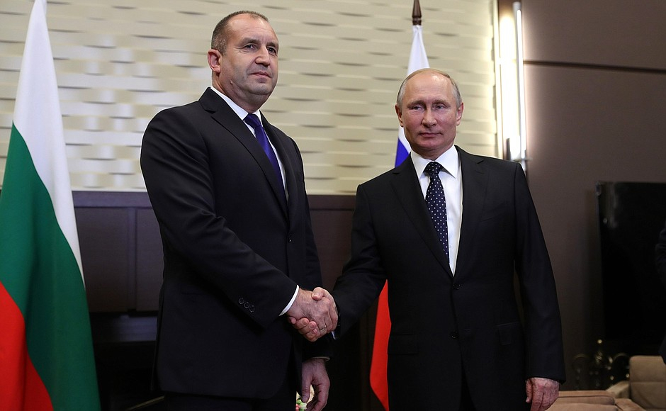 Радев към Путин: Заедно отбелязваме една знакова годишнина (СНИМКИ)